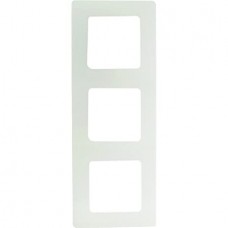 Cadre blanc 3 poste  verticale