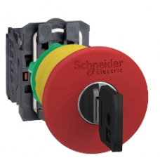 BOUTON ARRET URGENCE A CLE 455E